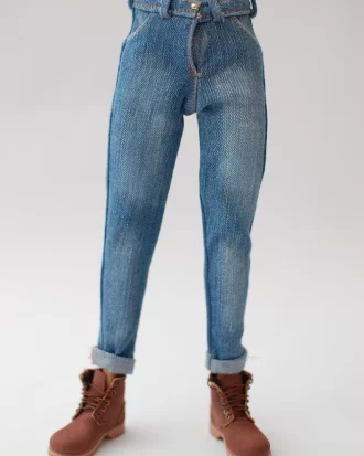 FR Homme Male Boy jeans casual washed detailed